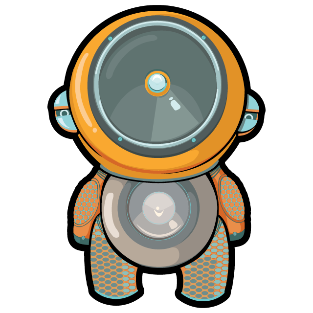 Gunde, a traveling robot